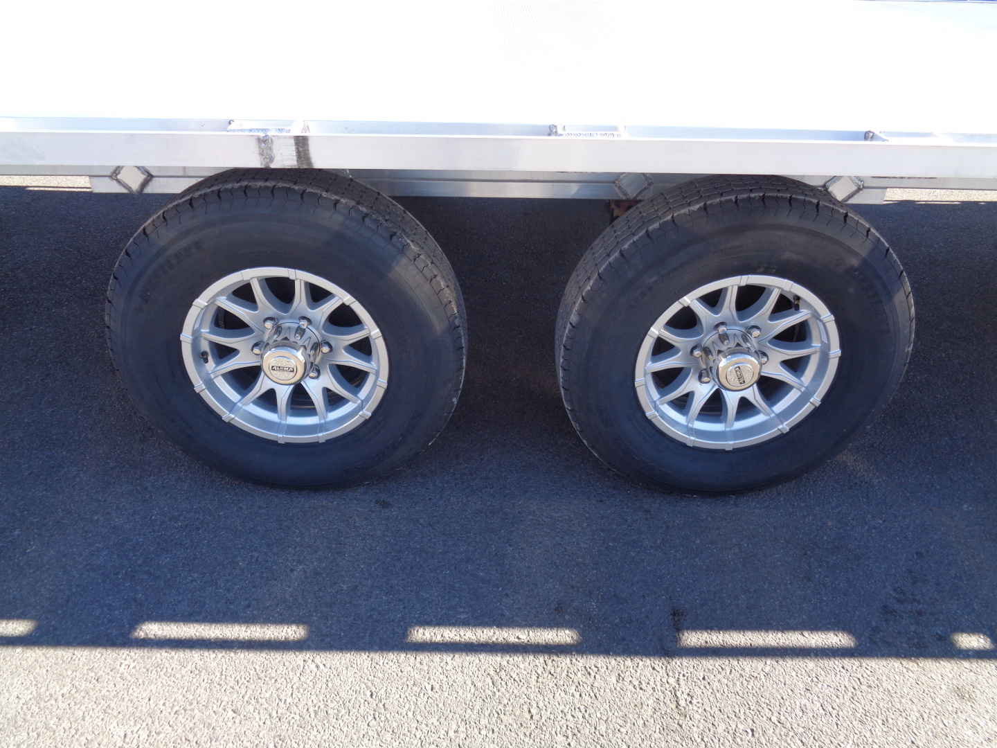 New 2026 Aluma * 1030H * 30Ft Tandem Axle Deck Over 10k Aluminum Utility Trailer