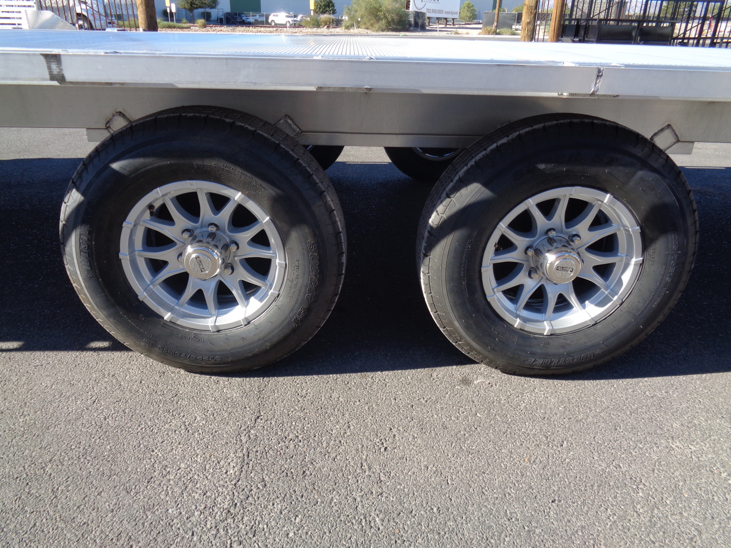 New 2026 Aluma * 1030H * 30Ft Tandem Axle Deck Over 10k Aluminum Utility Trailer