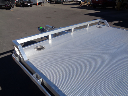 New 2026 Aluma * 1030H * 30Ft Tandem Axle Deck Over 10k Aluminum Utility Trailer