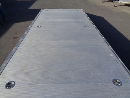 Used 2022 Aluma * 1026H * 26Ft Tandem Axle Deck Over 10k Aluminum Utility Trailer