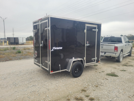 New 2026 Homesteader 6x10 SA Cargo / Enclosed Trailer, 6'5  interior height, 35k axles, .030 exterior, Intrepid Series with barn doors