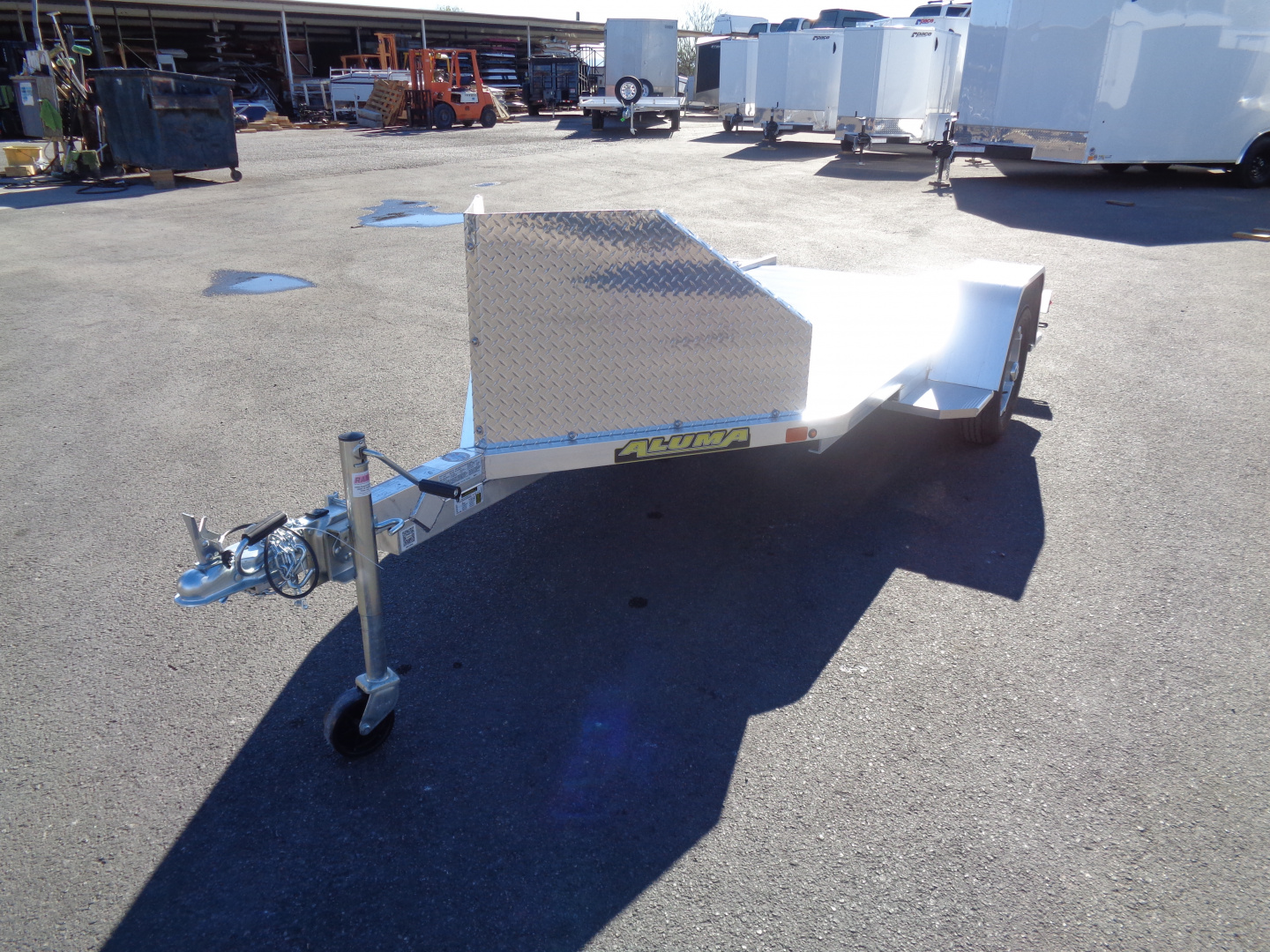 New 2026 Aluma * MC10 * Single Axle Motorcycle Trailer