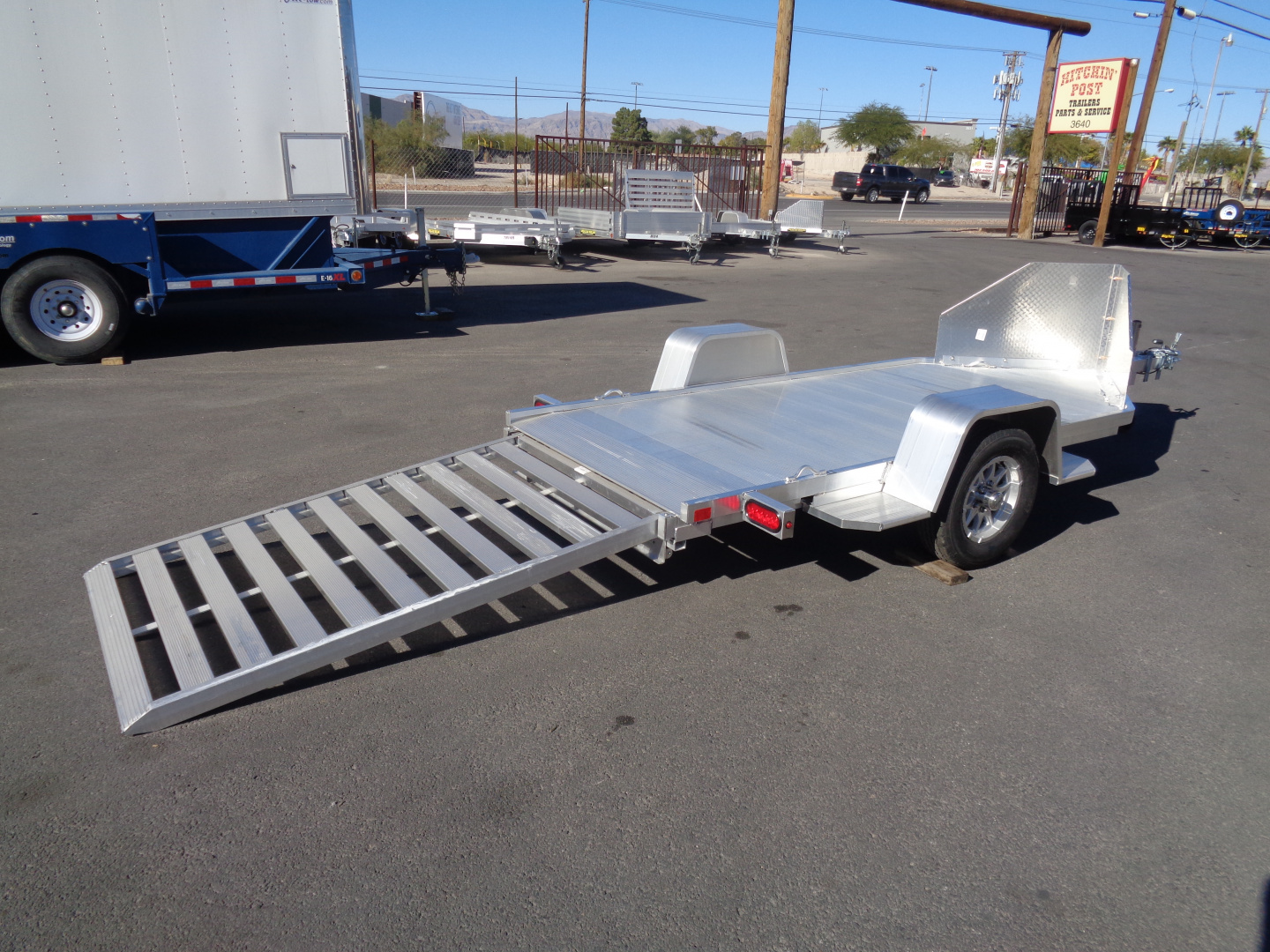 New 2026 Aluma * MC10 * Single Axle Motorcycle Trailer