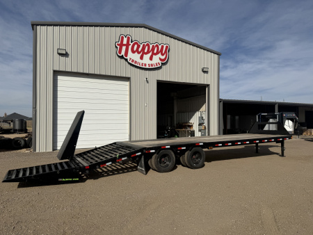 Used 2025 Load Trail 102"x30' GN Flatbed w/ Max Ramps