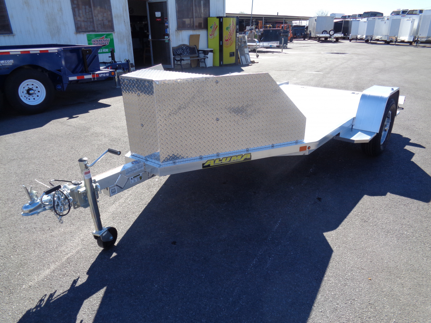 New 2026 Aluma * TK1 * Single Axle Tricycle/Motorcycle Trailer