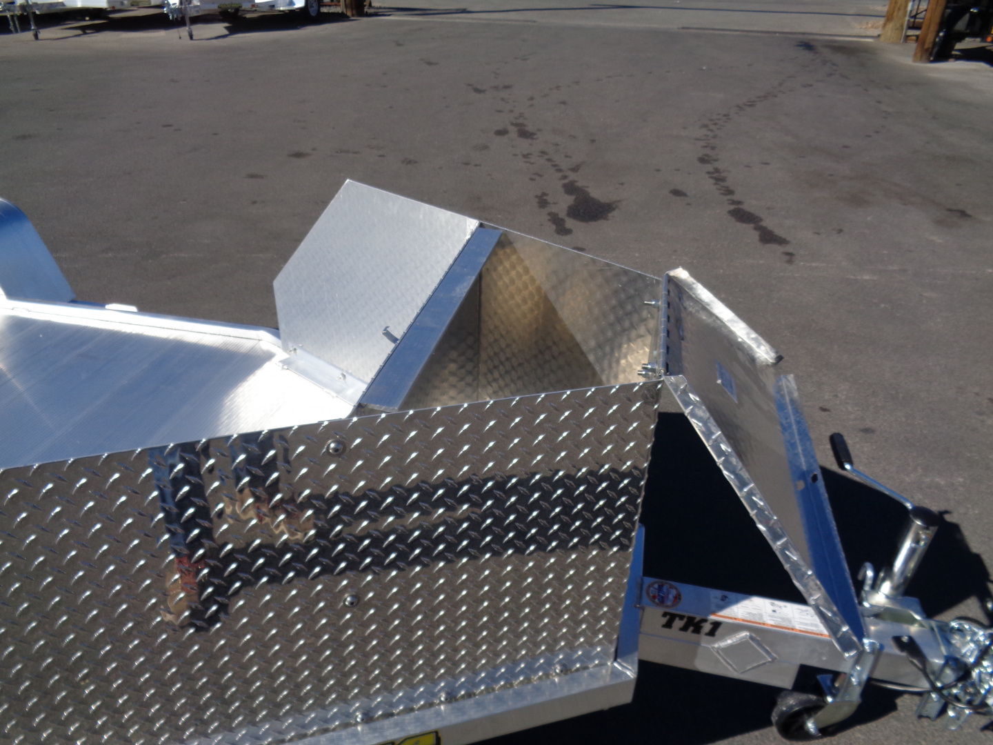 New 2026 Aluma * TK1 * Single Axle Tricycle/Motorcycle Trailer