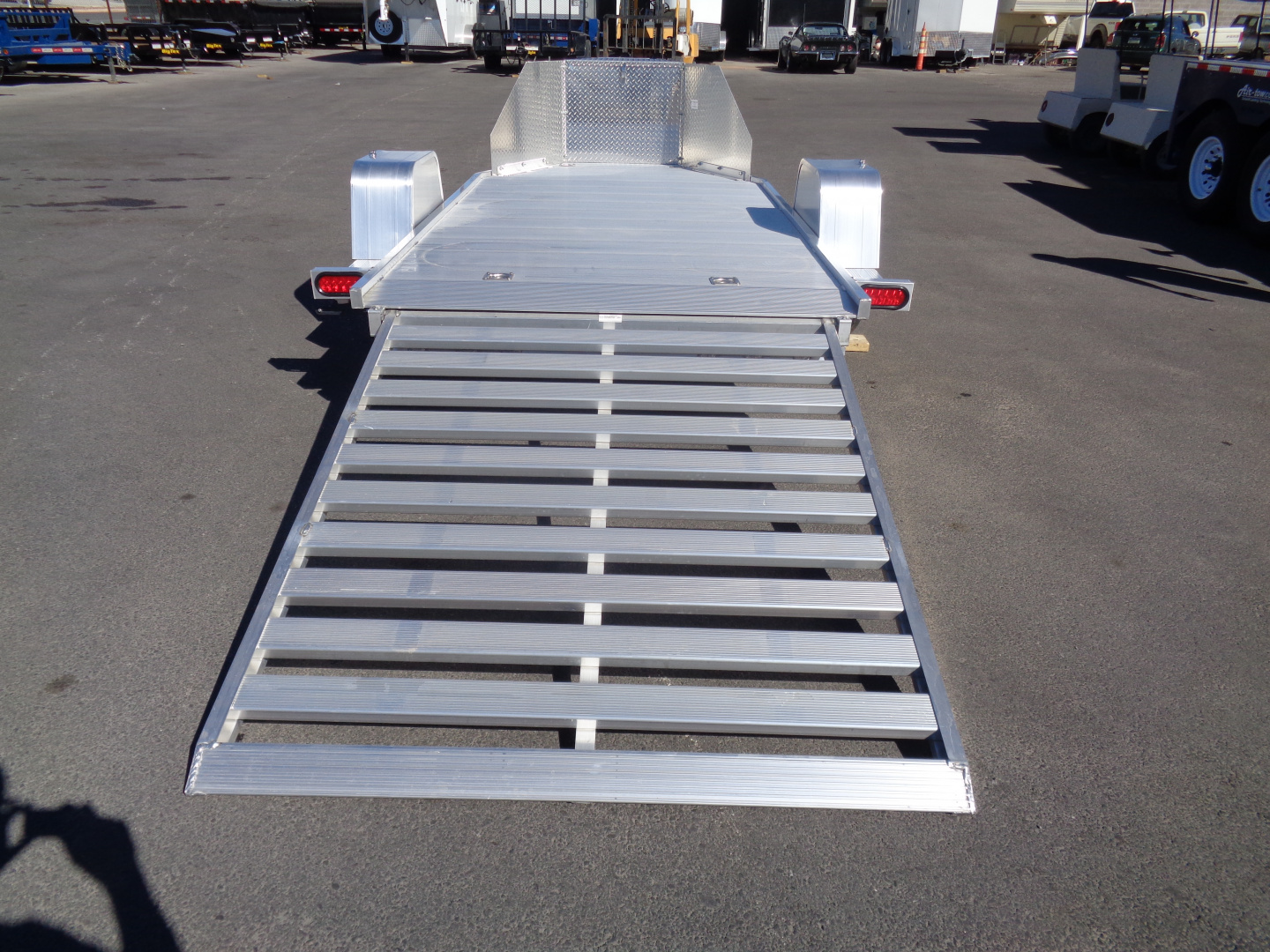 New 2026 Aluma * TK1 * Single Axle Tricycle/Motorcycle Trailer