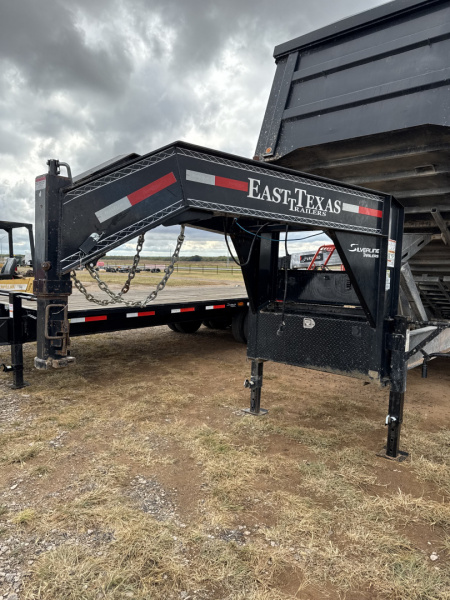 Used 2023 East Texas Trailers 8x20 Dump Trailer 15k