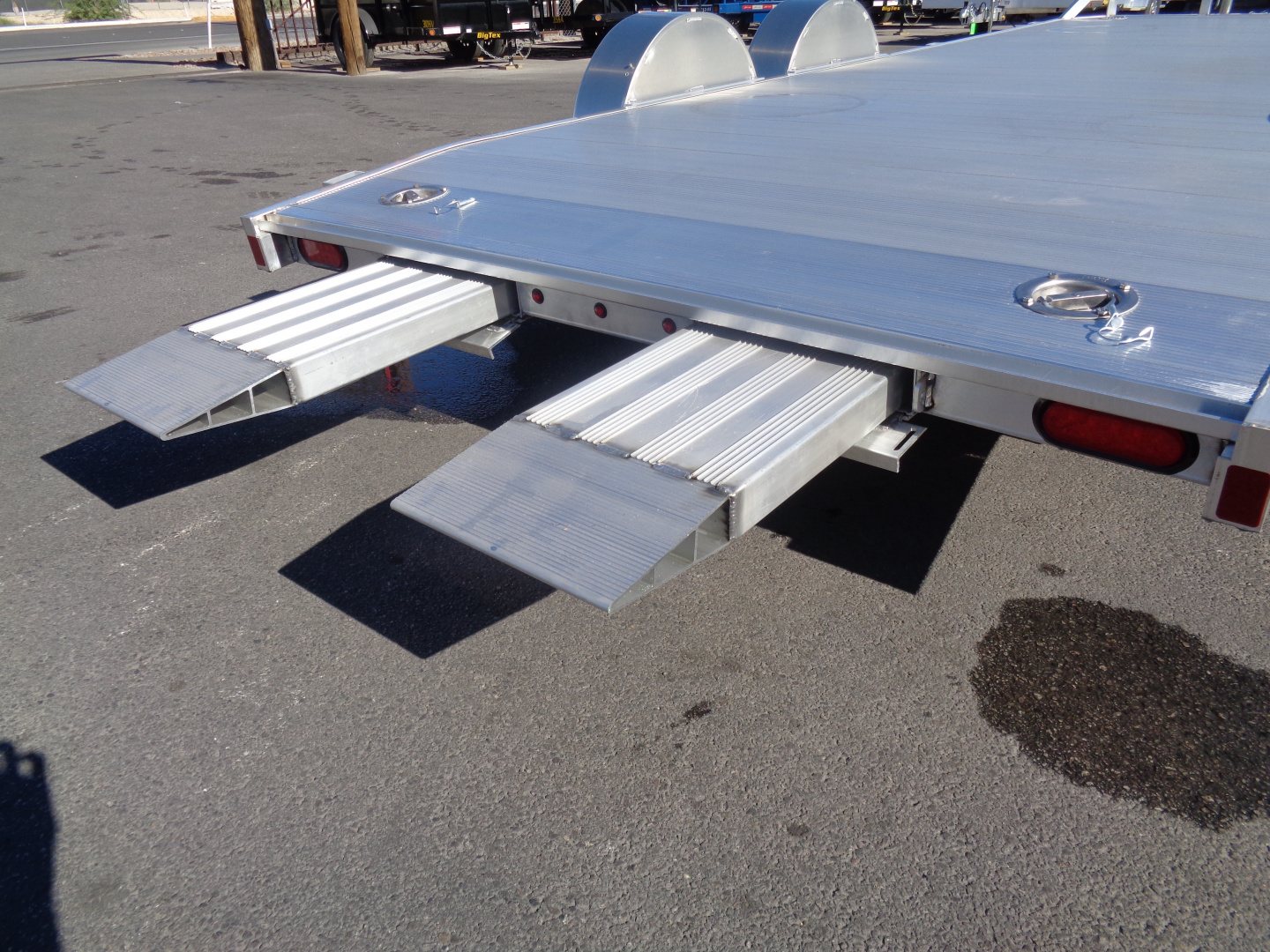 New 2026 Aluma * 8218 DT * 18Ft Tandem Axle 7k Aluminum Car Hauler w/ Spread Axles