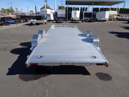 New 2026 Aluma * 8218 DT * 18Ft Tandem Axle 7k Aluminum Car Hauler w/ Spread Axles