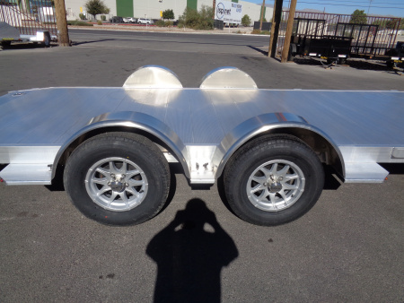 New 2026 Aluma * 8218 DT * 18Ft Tandem Axle 7k Aluminum Car Hauler w/ Spread Axles