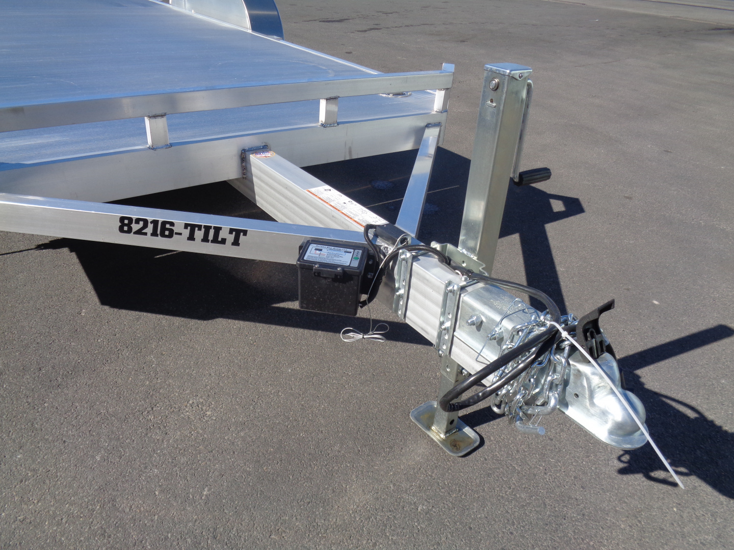New 2026 Aluma * 8216 Tilt * 16Ft Aluminum Tilt 7k Car Hauler