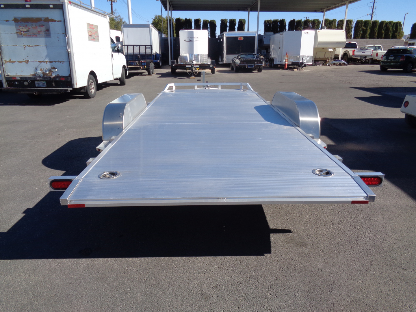New 2026 Aluma * 8216 Tilt * 16Ft Aluminum Tilt 7k Car Hauler