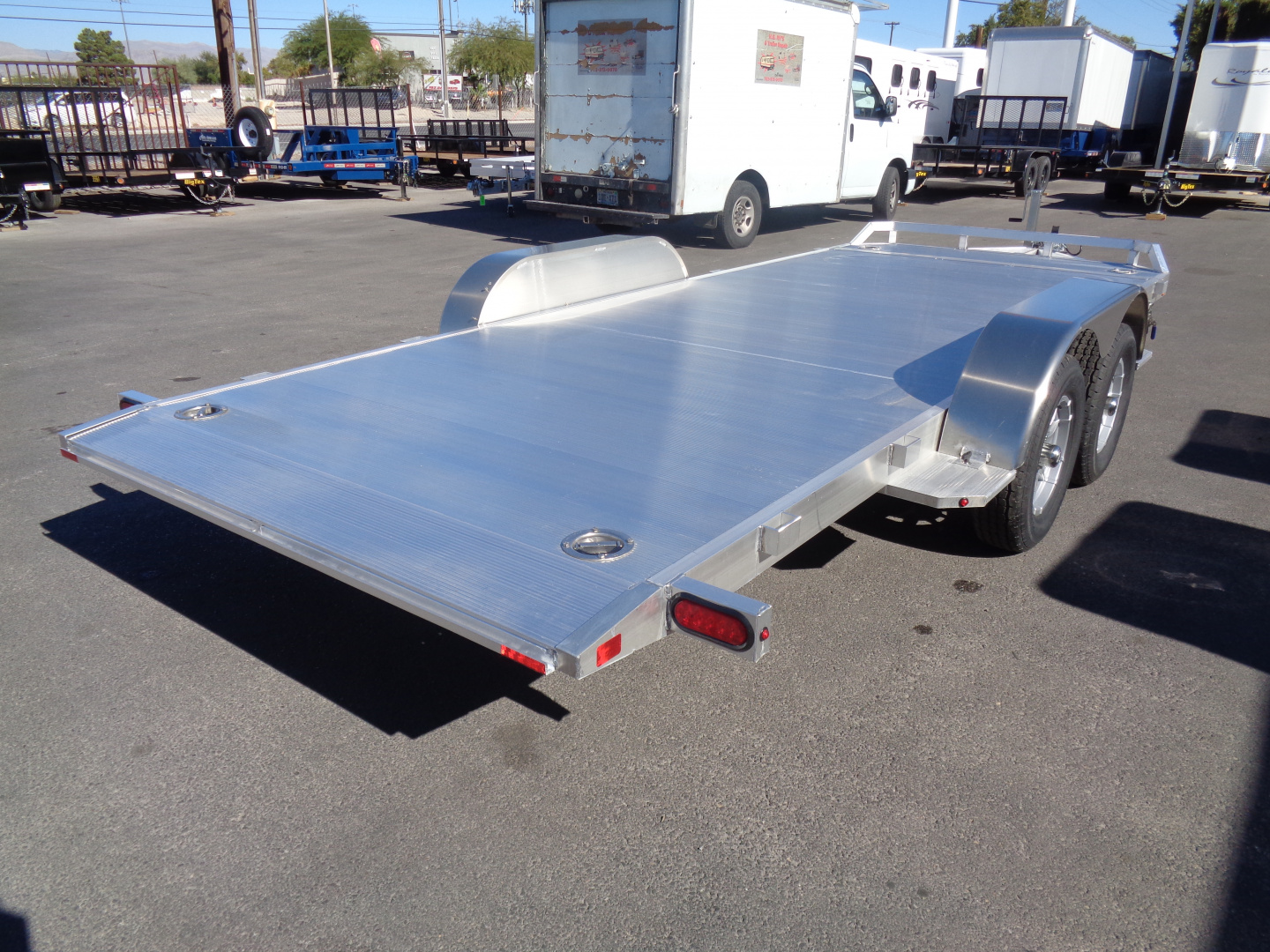 New 2026 Aluma * 8216 Tilt * 16Ft Aluminum Tilt 7k Car Hauler