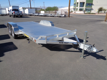 New 2026 Aluma * 8216 Tilt * 16Ft Aluminum Tilt 7k Car Hauler