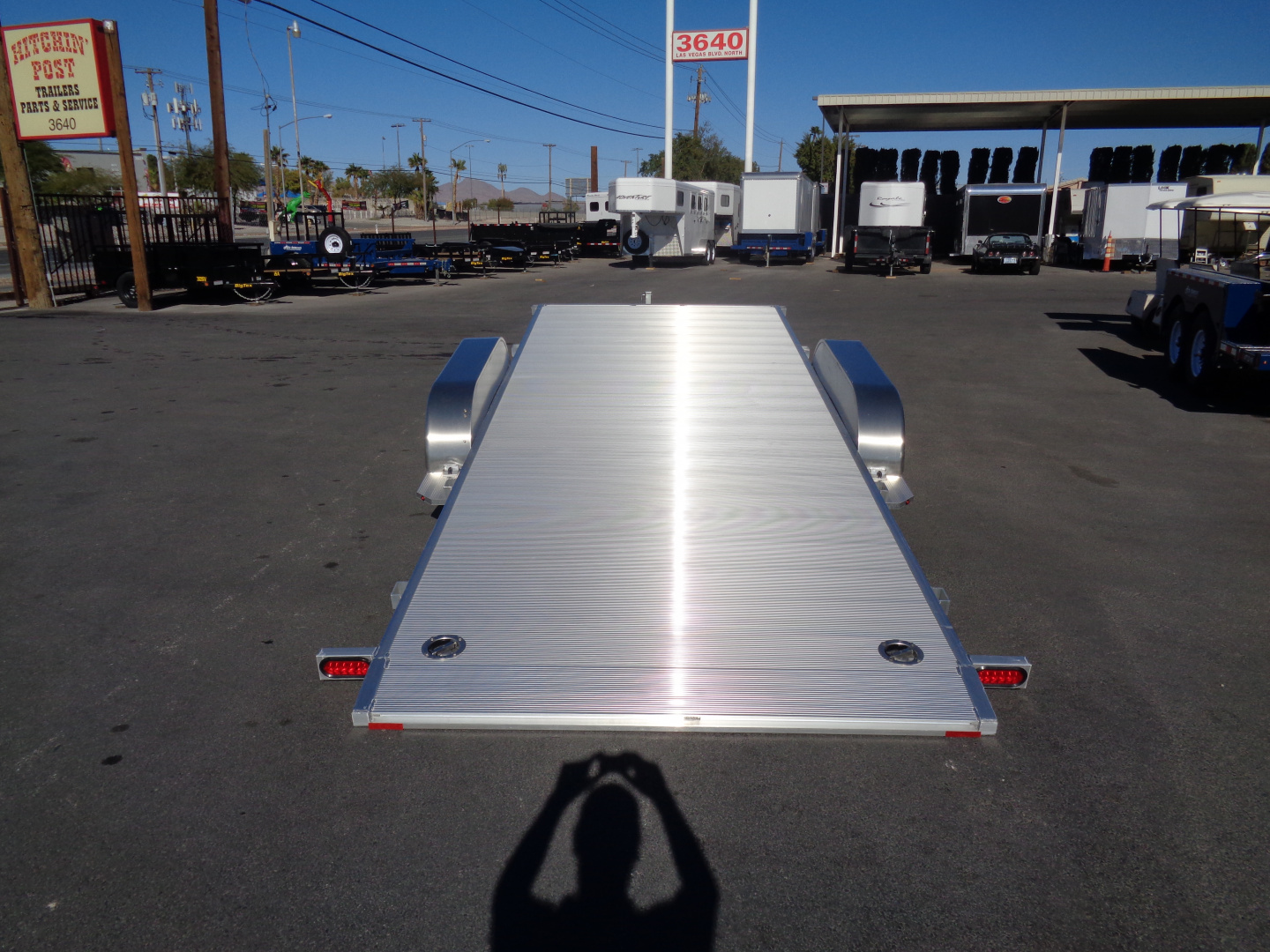 New 2026 Aluma * 8218 Tilt * 18Ft Aluminum Tilt 7k Car Hauler