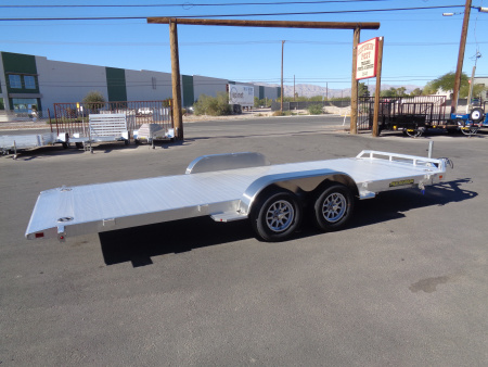 New 2026 Aluma * 8218 Tilt * 18Ft Aluminum Tilt 7k Car Hauler