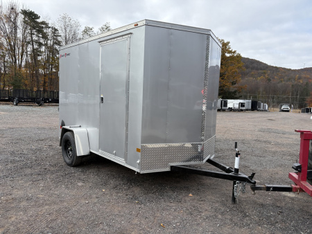 New 2026 WELLS CARGO 6x10 6'6  Interior Height Fasttrac Deluxe Cargo / Enclosed Trailer w/Ramp Door