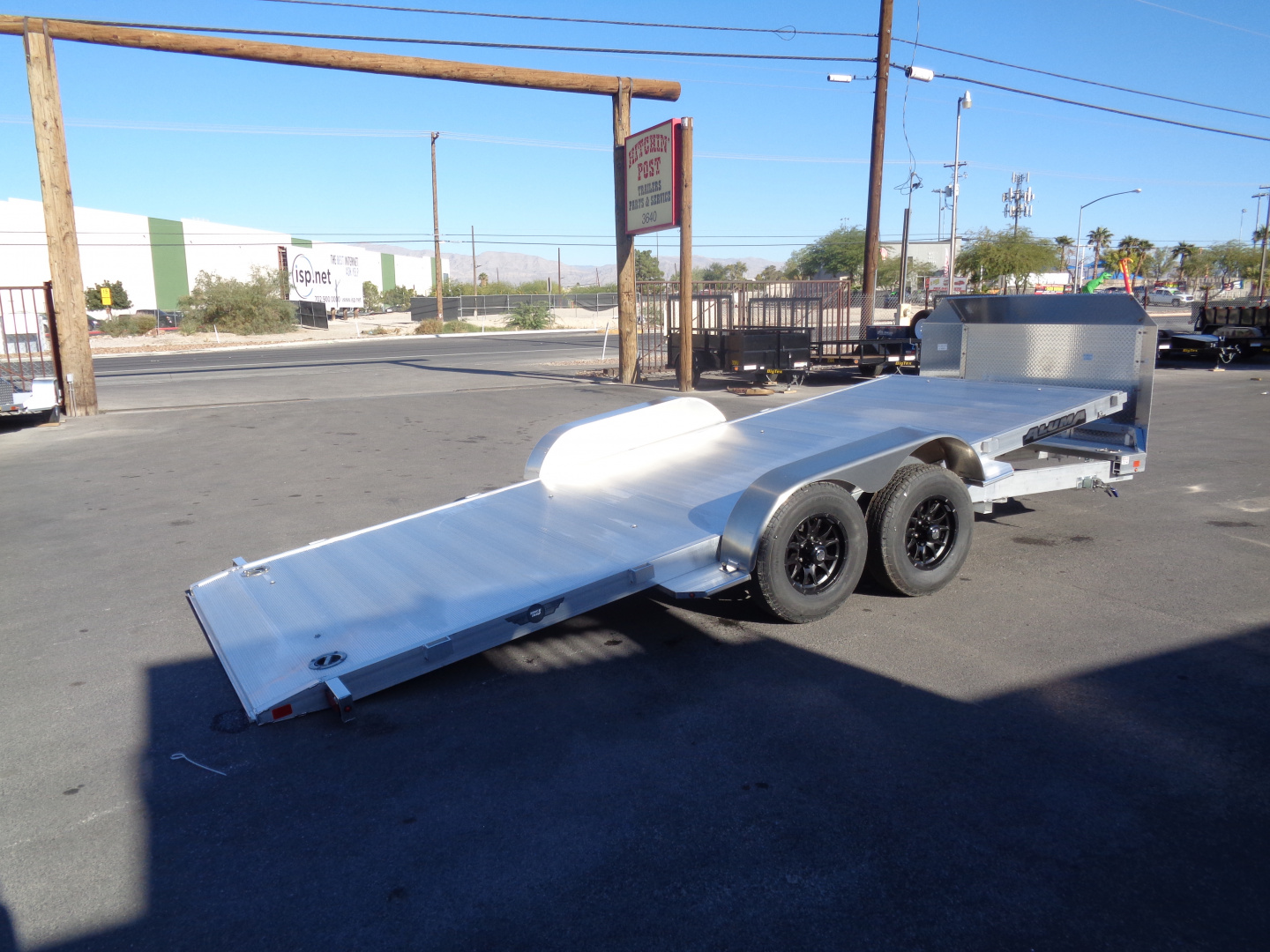 New 2026 ALUMA * 8218H-TILT-ANV * 18Ft Heavy Tilt Anniversary Edition 10k Car Hauler