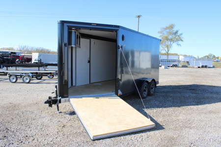 New 2025 RC Trailers 7.5X19 + 12  R Snowmobile Trailer