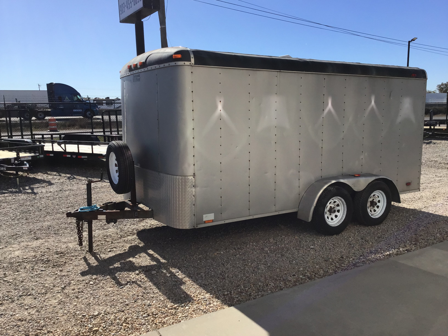 Used 2002 Continental Cargo UT Cargo / Enclosed Trailer