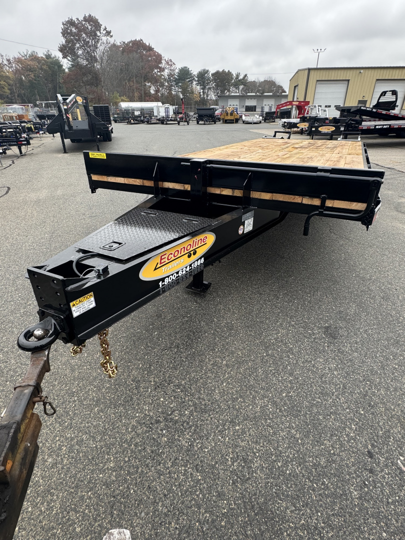 New 2026 Econoline 102"X20'+5' 10 Ton Deckover Trailer