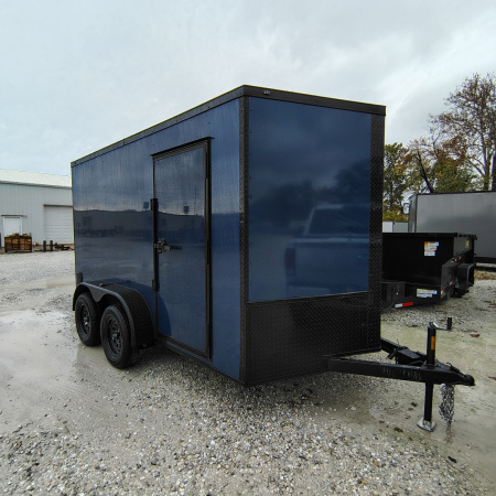 New 2026 Steel Pines Cargo 7x12 TA Cargo/Enclosed Trailer, 6'6  interior height, 35k axles, .080 polycore