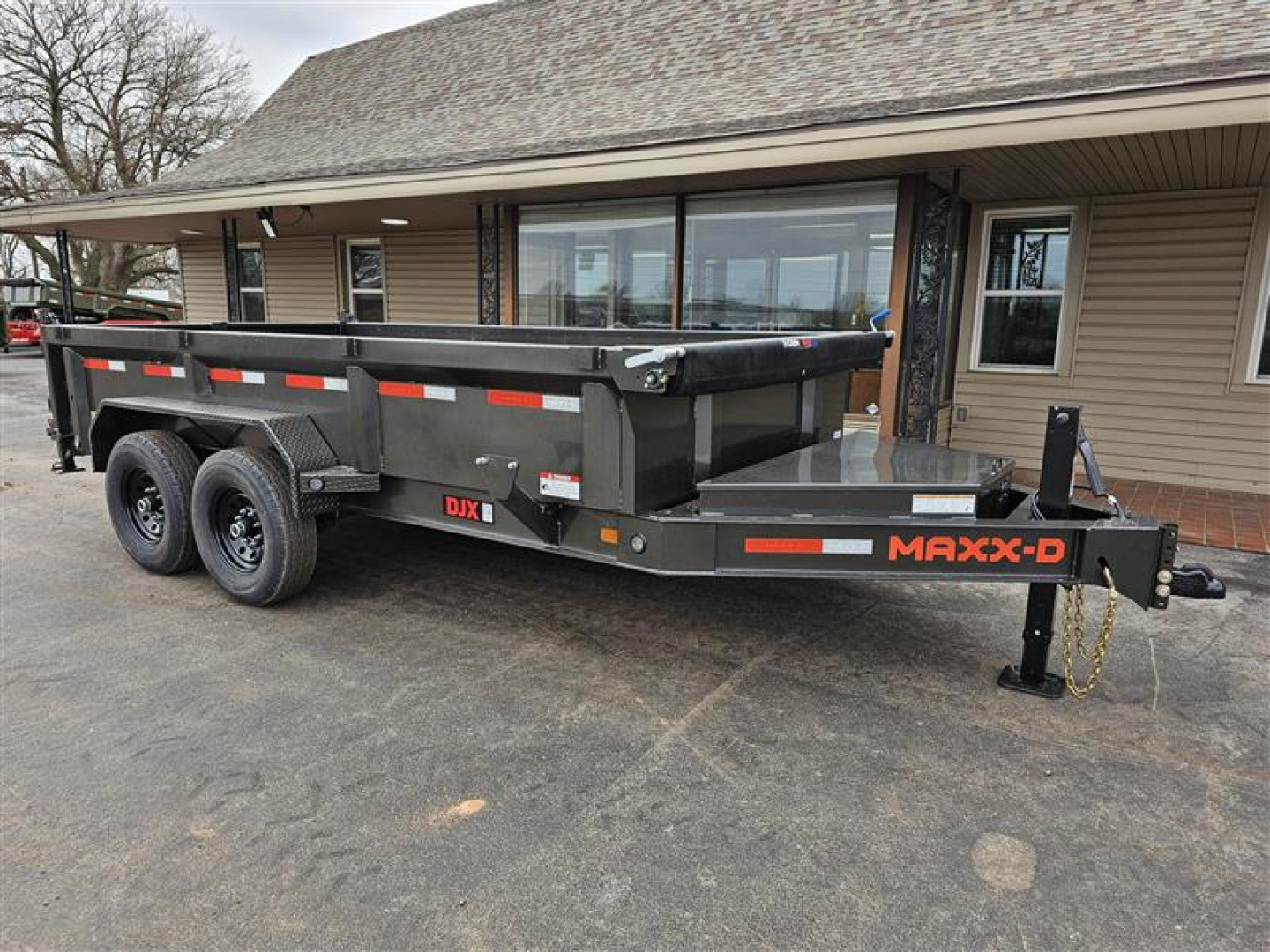 New 2026 MAXX-D 83”x14’ Bumper Pull Dump w/ 24” Sides – DJX