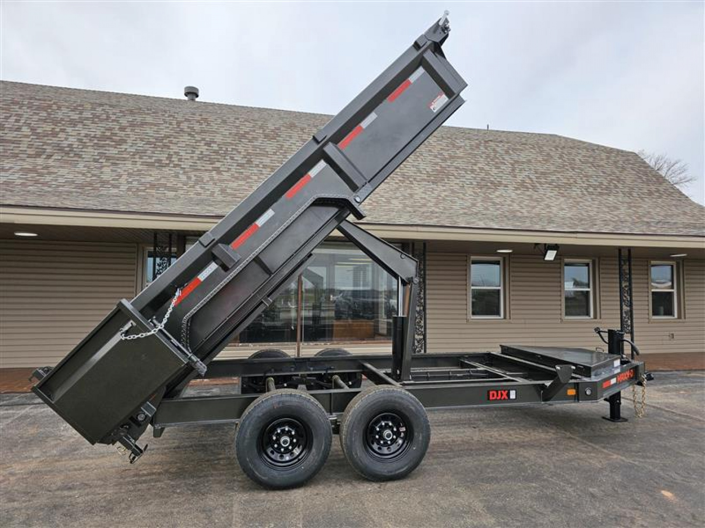 New 2026 MAXX-D 83”x14’ Bumper Pull Dump w/ 24” Sides – DJX