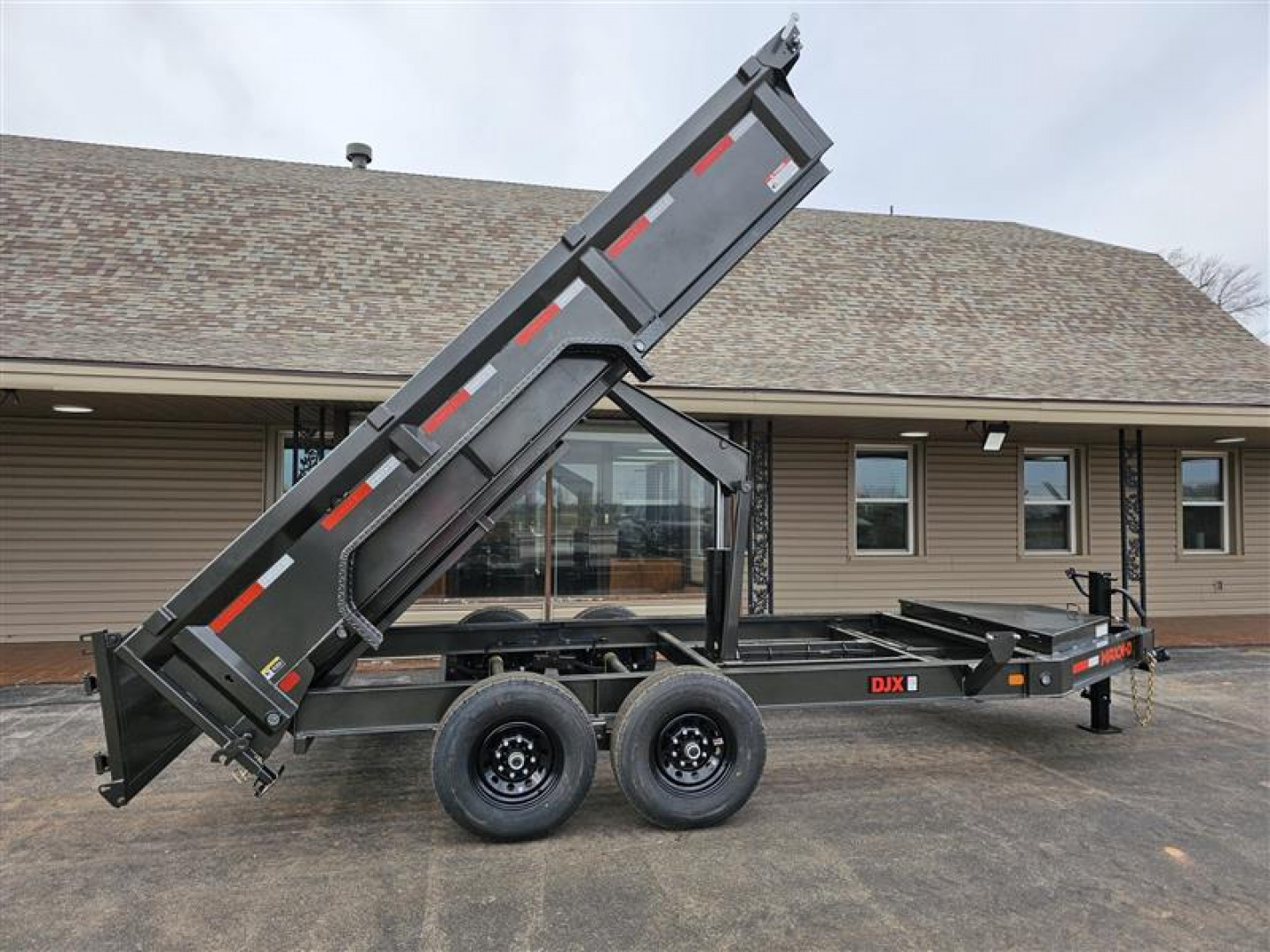 New 2026 MAXX-D 83”x14’ Bumper Pull Dump w/ 24” Sides – DJX