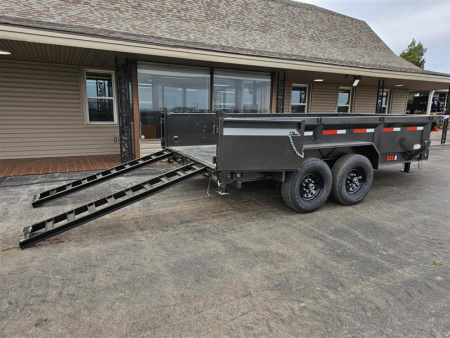 New 2026 MAXX-D 83”x14’ Bumper Pull Dump w/ 24” Sides – DJX