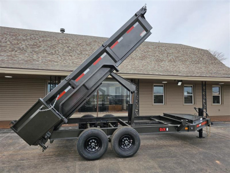 New 2026 MAXX-D 83”x14’ Bumper Pull Dump w/ 24” Sides – DJX