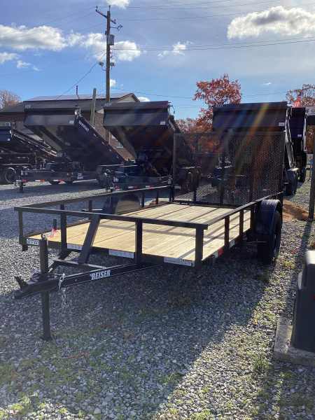 New 2026 Reiser Trailers 6.5X12SA-3K GVWR Utility Trailer