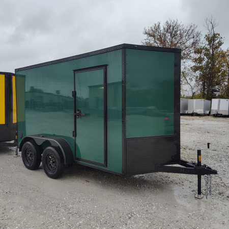 New 2026 Steel Pines Cargo 7x12 TA Cargo/Enclosed Trailer, 6'6  interior height, 35k axles, .080 polycore