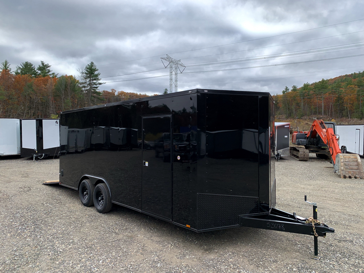 New 2026 SPARTAN 8.5X20+ 2ft V nose/ 7' Int Height/Blackout Package/ Ext. Tongue/ Polycore- 9990GVW