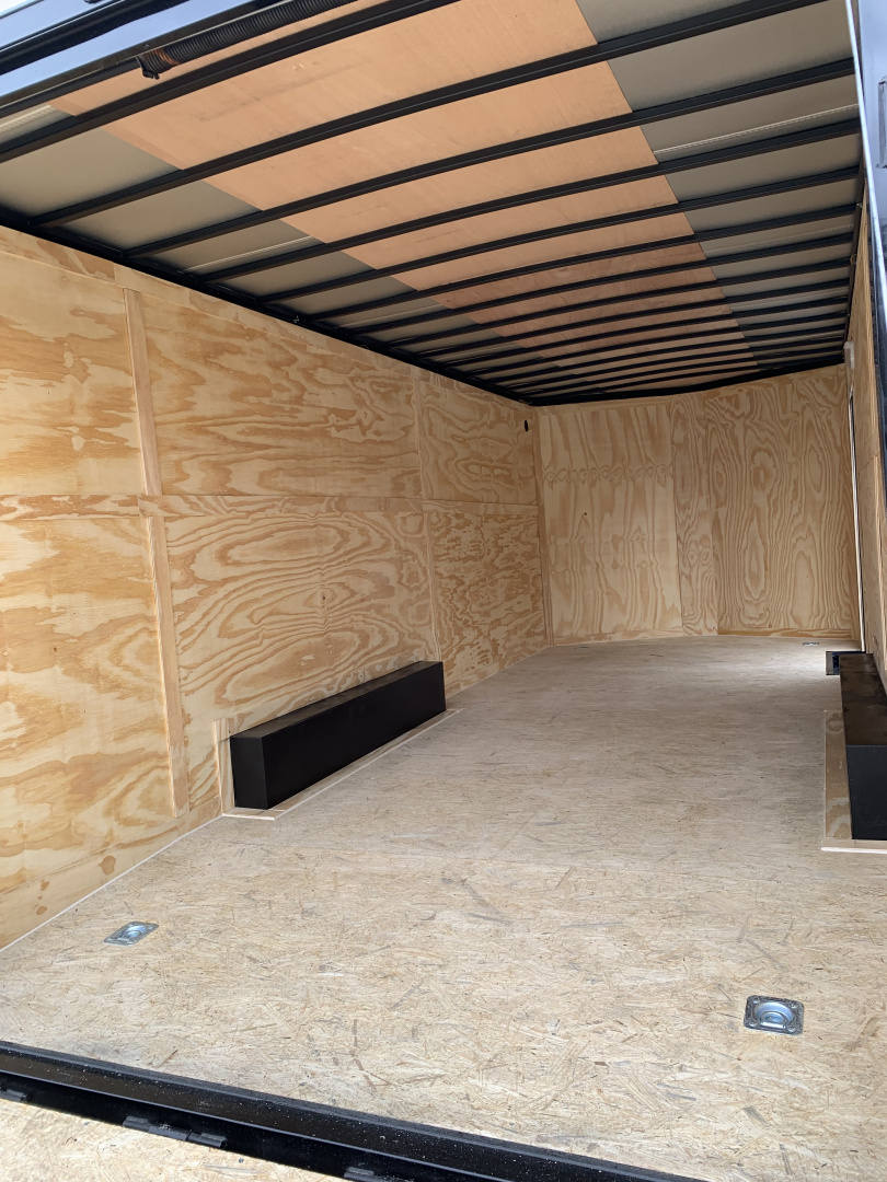 New 2026 SPARTAN 8.5X20+ 2ft V nose/ 7' Int Height/Blackout Package/ Ext. Tongue/ Polycore- 9990GVW