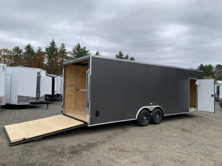 New 2026 SPARTAN 8.5X26 + 2ft V nose/ 7'6 Int Height /Polycore Exterior/ Ext. tongue / - 9990gvw