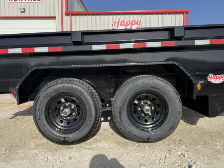 New 2026 PJ 72"x12' BP Tandem Axle Dump w/ 20" Sides – D3