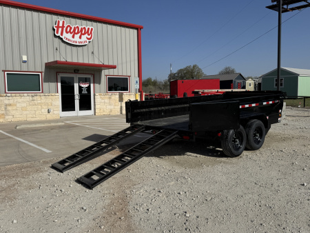 New 2026 PJ 72"x12' BP Tandem Axle Dump w/ 20" Sides – D3