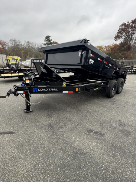 New 2026 Load Trail 83 x14' Dump Trailer 14 Ply Rubber, 7 Ga Floor, Solar Charger, Wet Bolt Kit