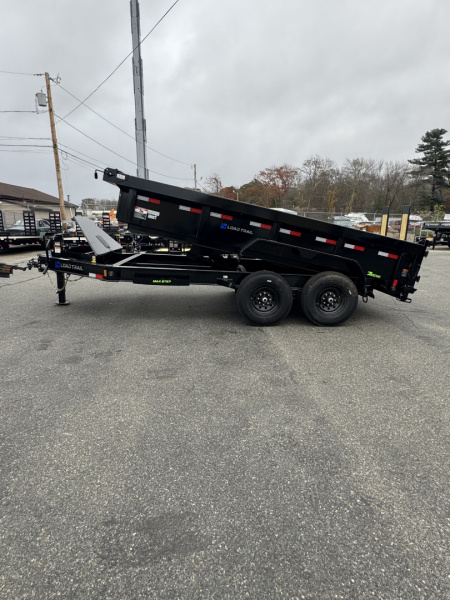 New 2026 Load Trail 83"x14' Dump Trailer 14 Ply Rubber, 7 Ga Floor, Solar Charger, Wet Bolt Kit