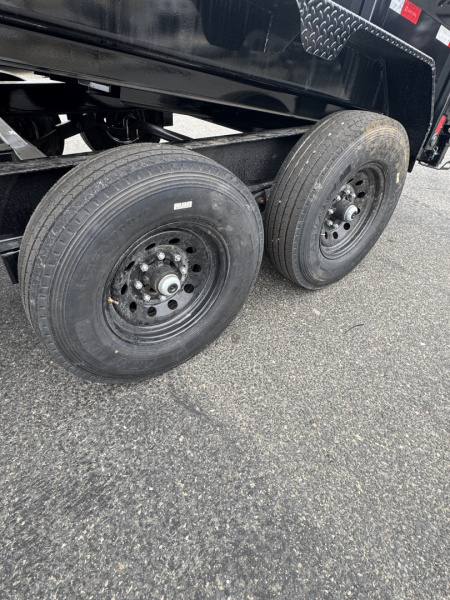 New 2026 Load Trail 83"x14' Dump Trailer 14 Ply Rubber, 7 Ga Floor, Solar Charger, Wet Bolt Kit