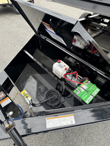 New 2026 Load Trail 83"x14' Dump Trailer 14 Ply Rubber, 7 Ga Floor, Solar Charger, Wet Bolt Kit