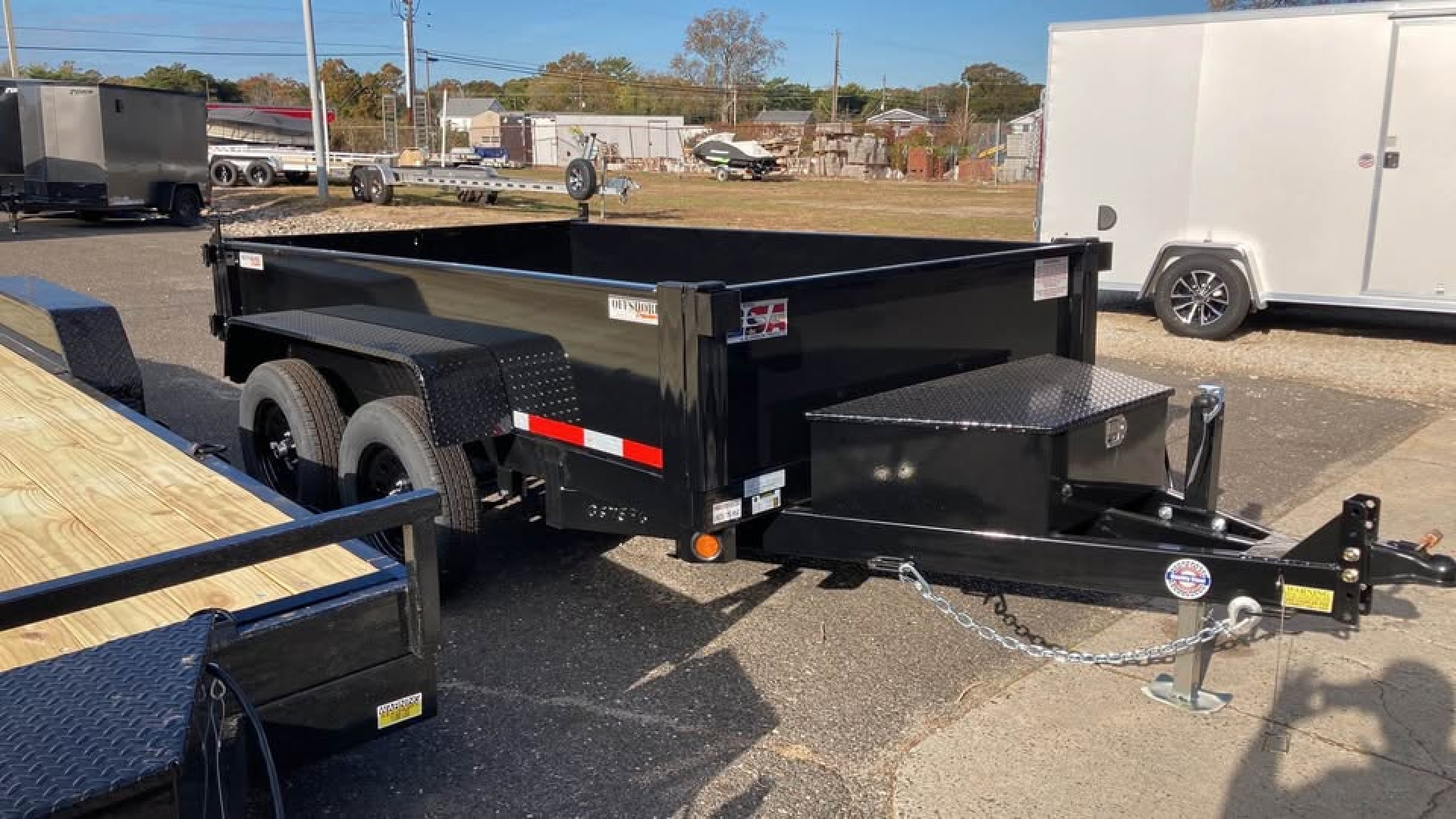 New 2026 Quality Steel and Aluminum 6X10 Dump Trailer