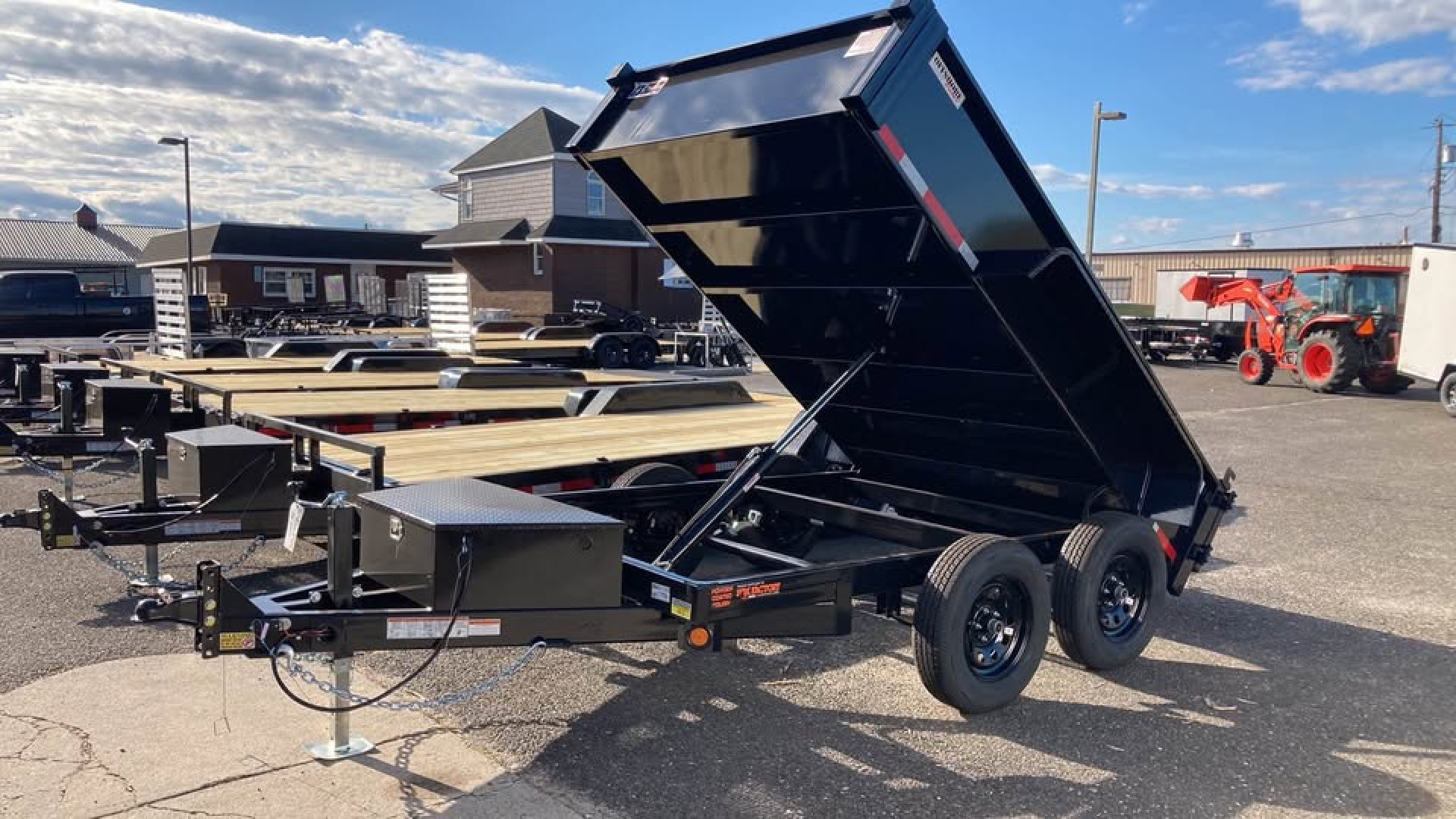 New 2026 Quality Steel and Aluminum 6X10 Dump Trailer
