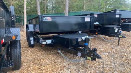 New 2026 Quality Steel and Aluminum 6x10 Dump Trailer