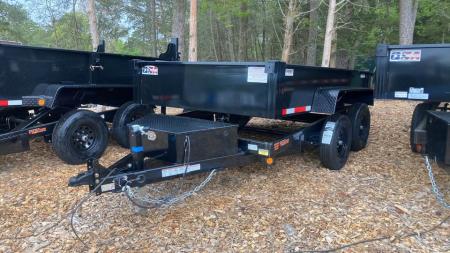 New 2026 Quality Steel and Aluminum 6x10 Dump Trailer