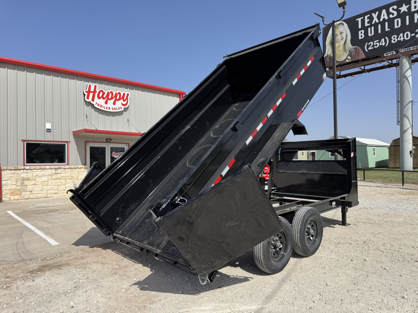 New 2026 PJ 83"x14' GN Tandem Axle Low Pro High Side Dump w/ 36" Sides – DM