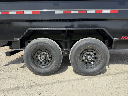 New 2026 PJ 83"x14' GN Tandem Axle Low Pro High Side Dump w/ 36" Sides – DM