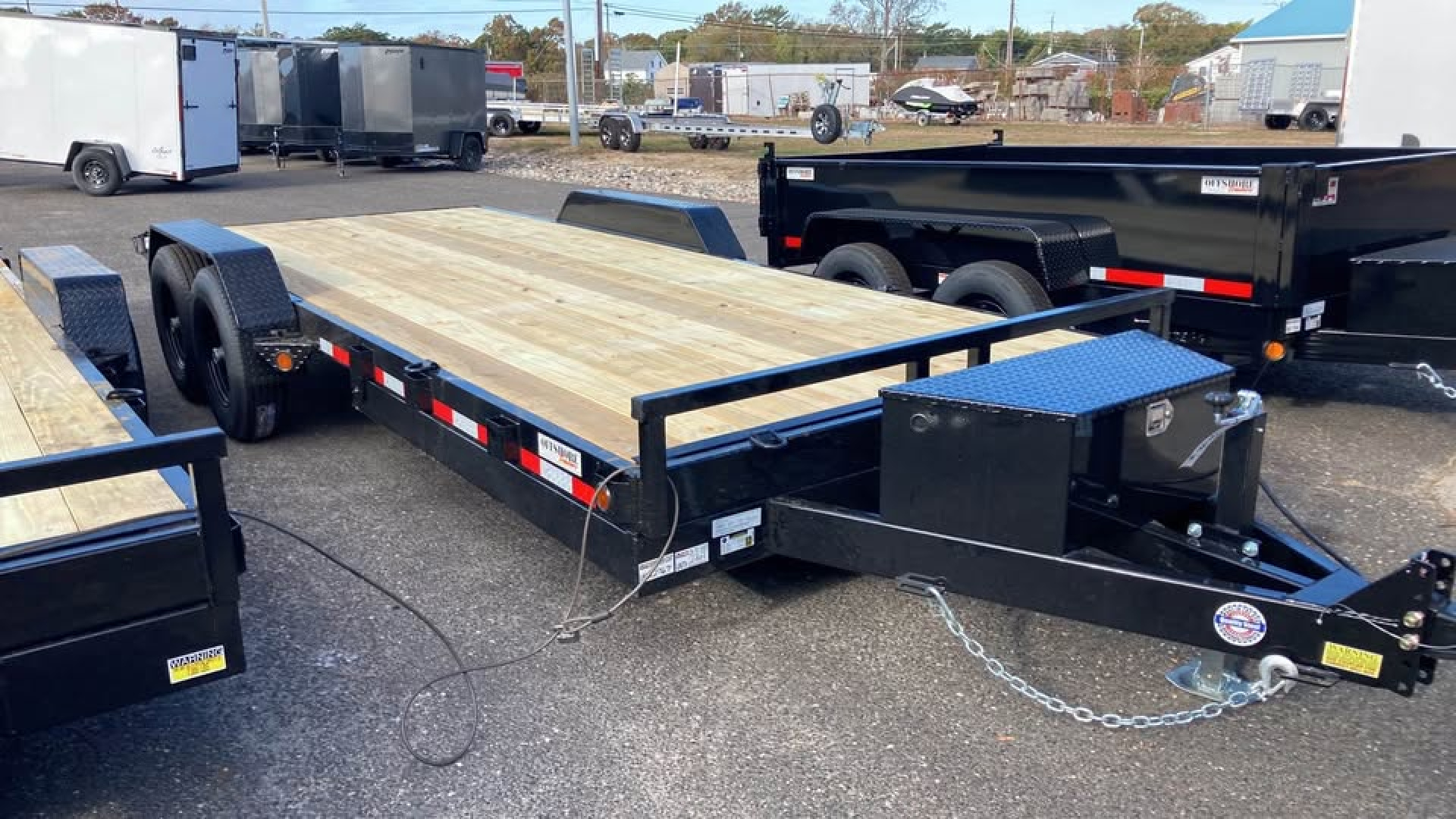 New 2026 Quality Steel and Aluminum 20' 14K GVWR Equipment Trailer